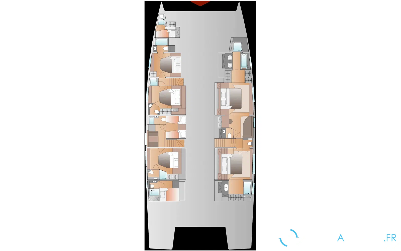 slider 131 Fountaine Pajot Thira 80