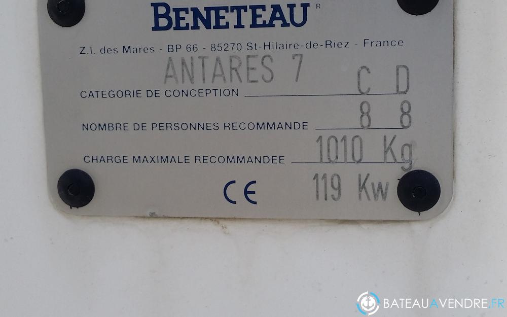 Beneteau Antares 7 exterieur photo 2