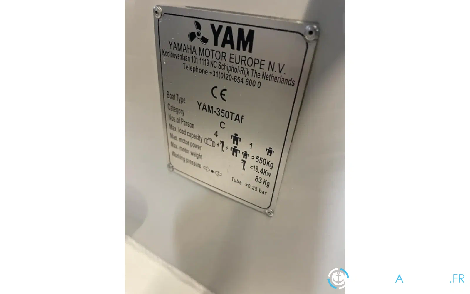slider 4 Yamaha Yam 350 Taf Alu