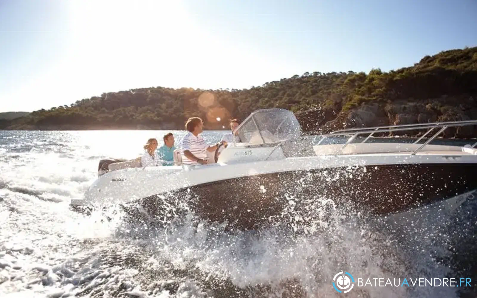 slider 7 Quicksilver 675 Sundeck