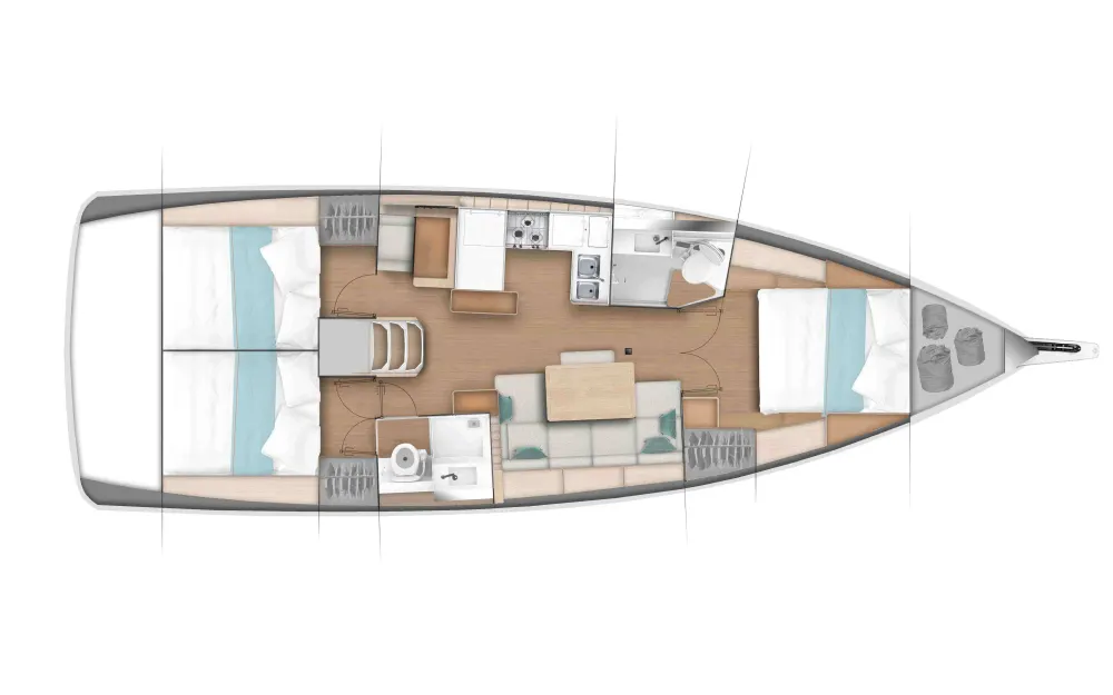 slider 11 Jeanneau Sun Odyssey 440 - null