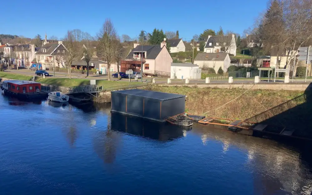 slider 0 Ponton Boat House boat open space , bureaux, selon projet