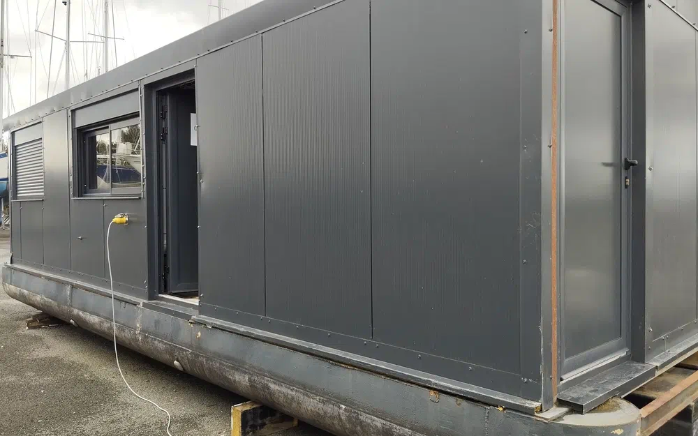 slider 0 Ponton Boat House boat open space , bureaux, selon projet