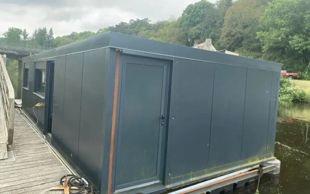 slider 5 Ponton Boat House boat open space , bureaux, selon projet