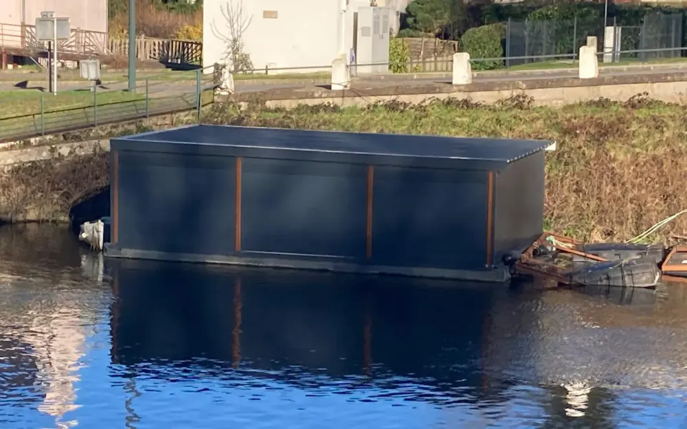 slider 7 Ponton Boat House boat open space , bureaux, selon projet - null