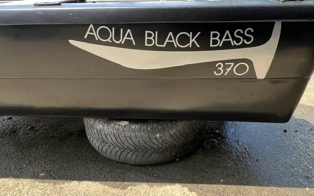 slider 11 Rigiflex Aqua Black Bass 370