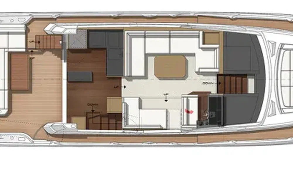 slider 15 Prestige Yachts 520 Fly