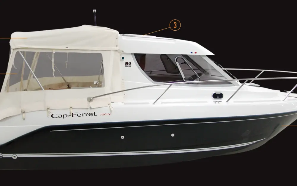 B2 MarineCap Ferret 722 T.Cruiser