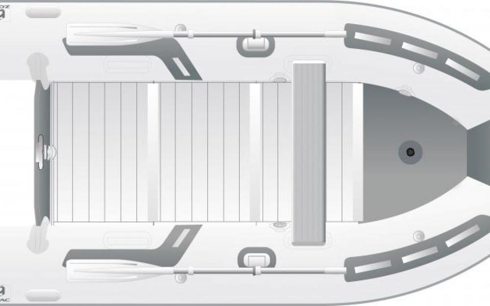 slider 0 Zodiac Cadet 350 Alu