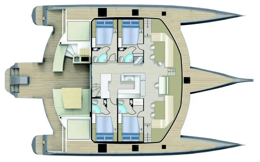 slider 32 Neel Trimarans Neel 65