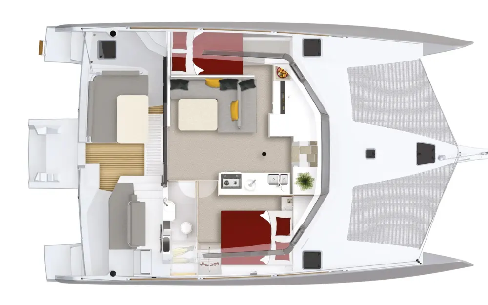 slider 21 Neel Trimarans Neel 43