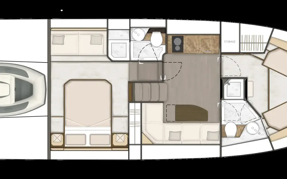 slider 41 Fairline Targa 45 Gran Turismo
