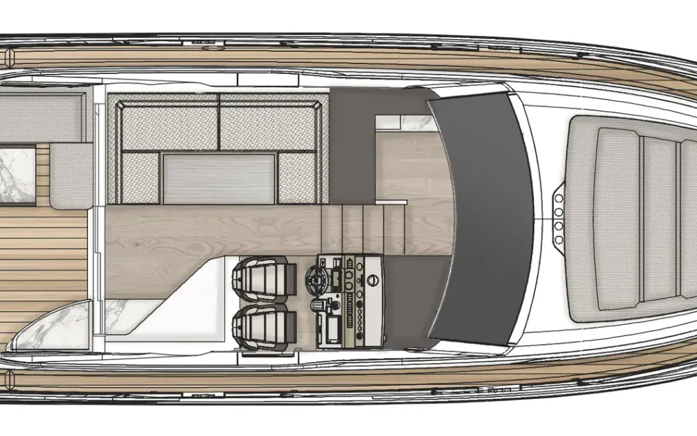 slider 42 Fairline Targa 45 Gran Turismo