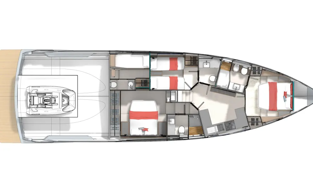 slider 7 Pardo Yachts Pardo 65 GT - null