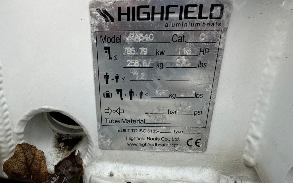 slider 12 Highfield DL 540