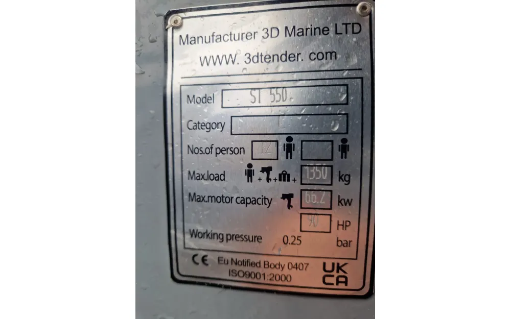 slider 19 3D Tender Stealth RIB 550