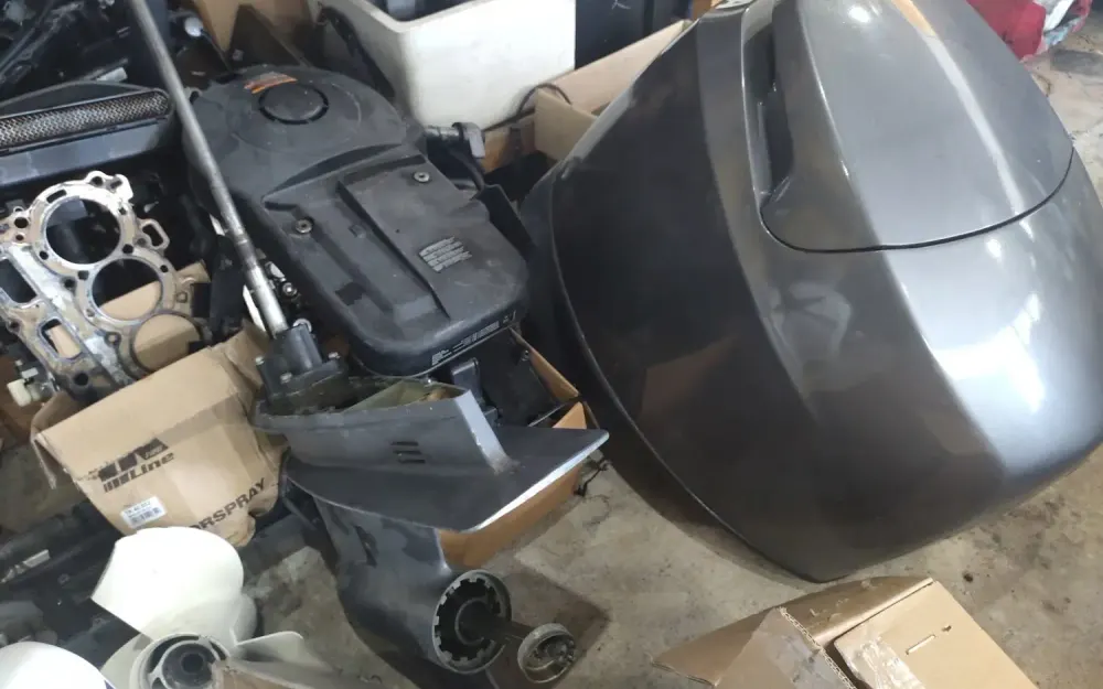 slider 3 YAMAHA F80 à carburateurs - Arbre long