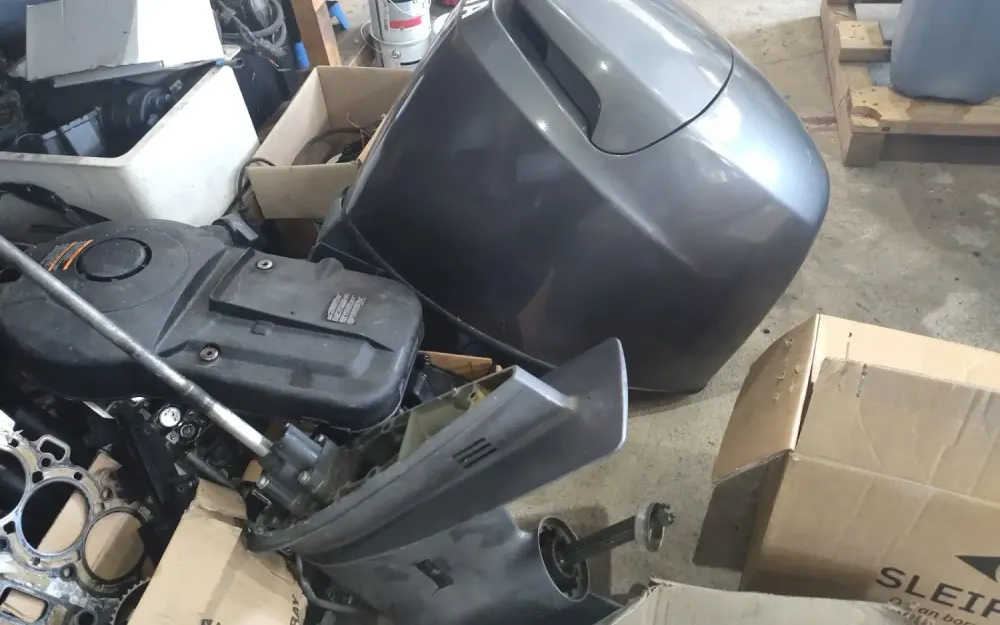 slider 4 YAMAHA F80 à carburateurs - Arbre long