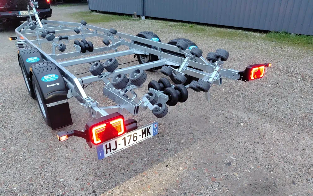 slider 3 Remorque double essieux BRENDERUP ELLEBI 3500 kg