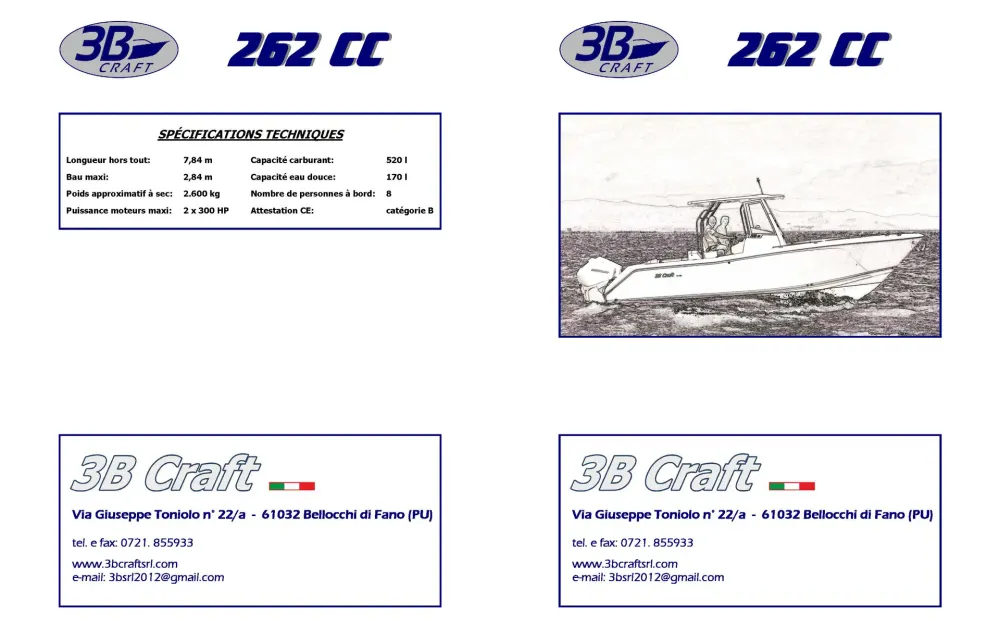 slider 15 3B Craft  262 CC