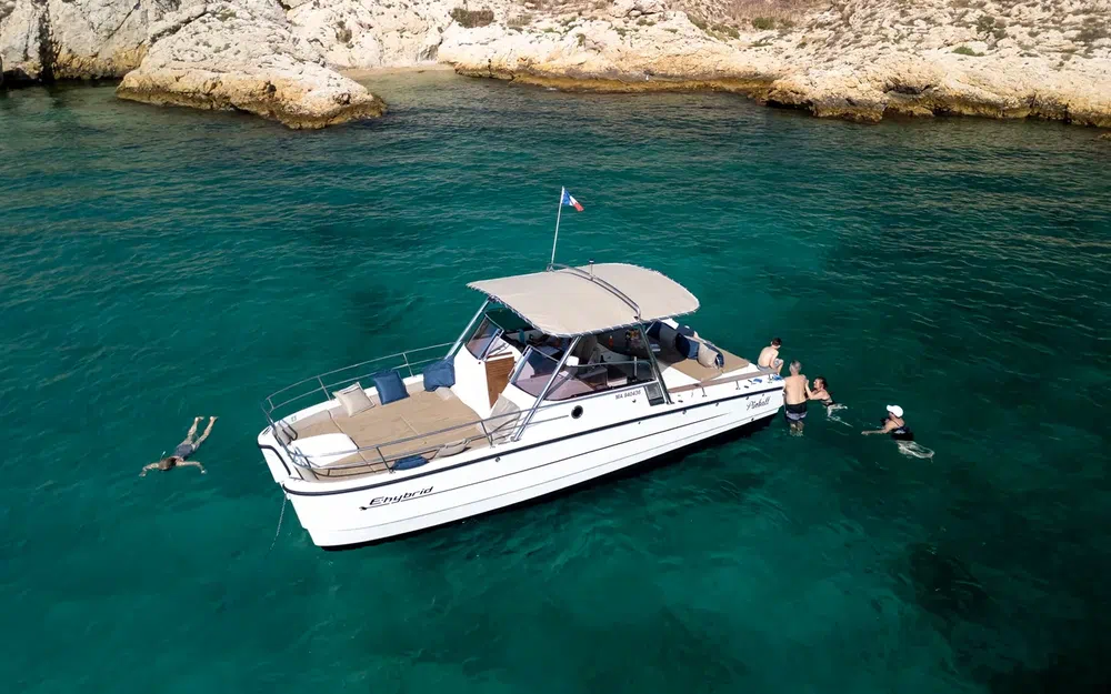 slider 27 Pinball Boat Pinball E-hybrid