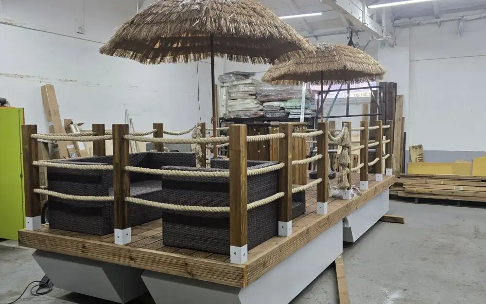 slider 2 Perla Tiki boat 50