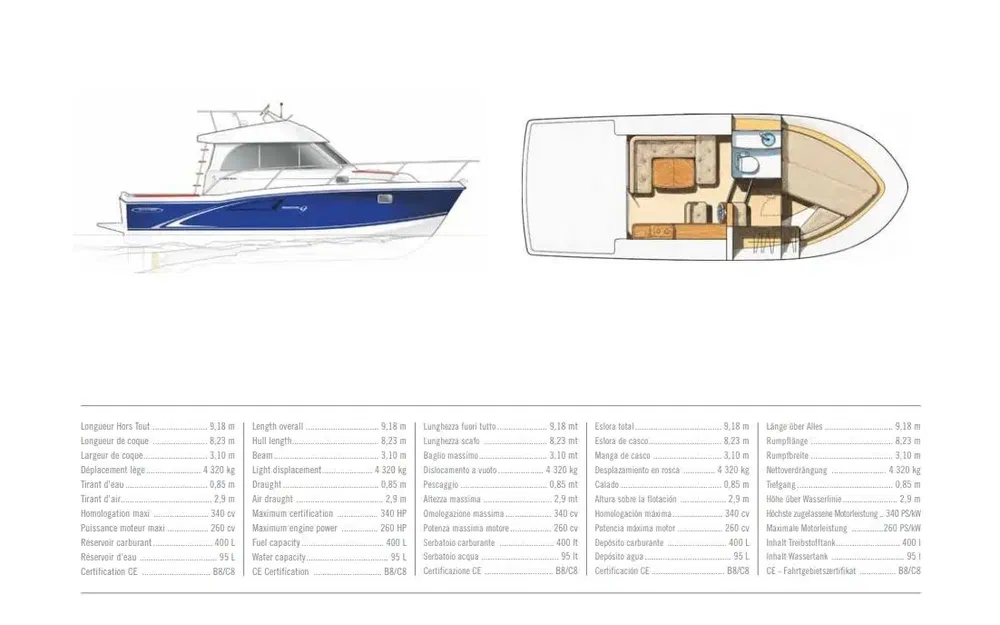 slider 19 Beneteau Antares Serie 9