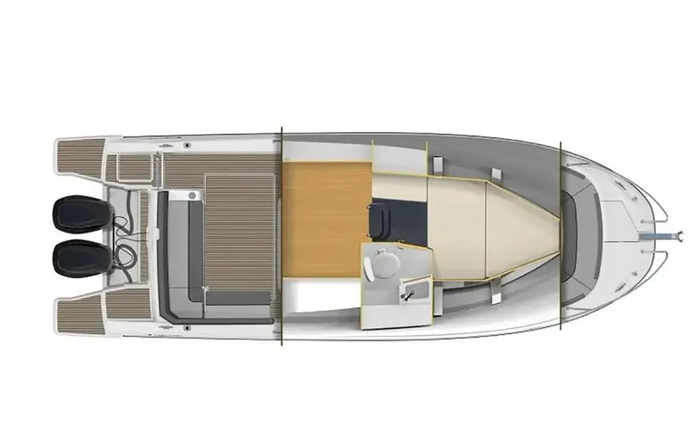 slider 25 Jeanneau Cap Camarat 9.0 CC