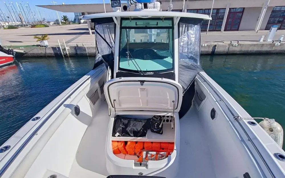 slider 13 Boston Whaler  350 Outrage
