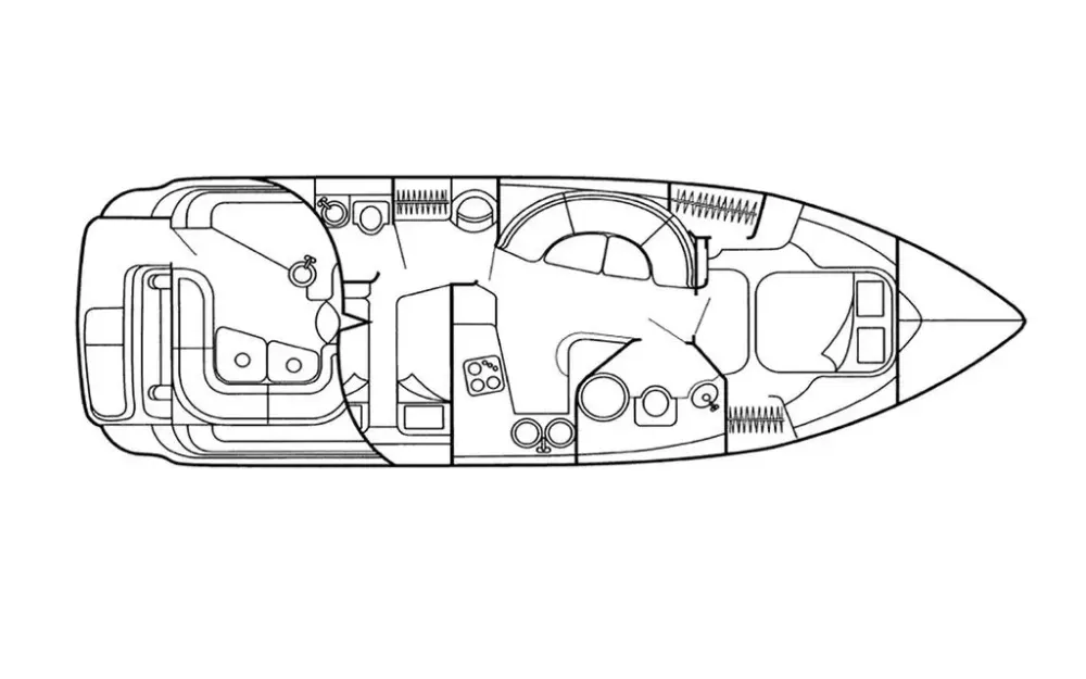 slider 34 Cruisers Yachts  4270 Esprit
