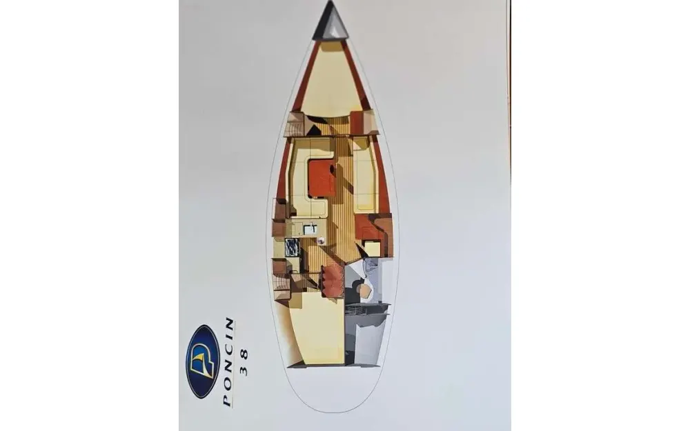 slider 5 Poncin Yachts Diva 38 - null