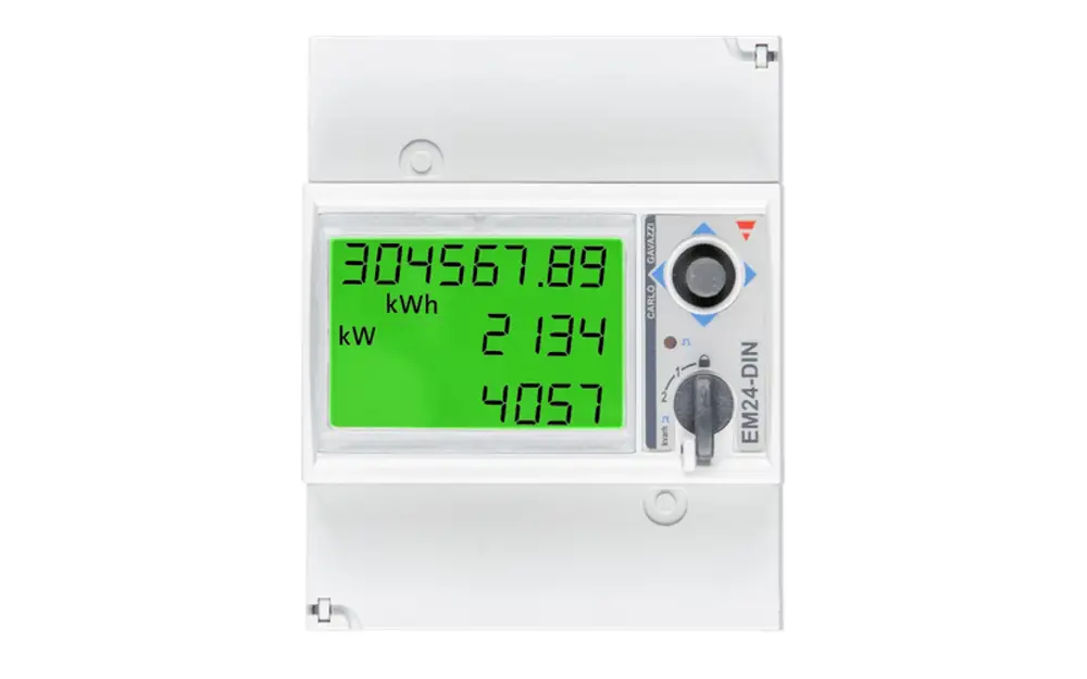 slider 0 Compteur d'énergie EM24 - 3 phases - max. 65A/phase Ethernet