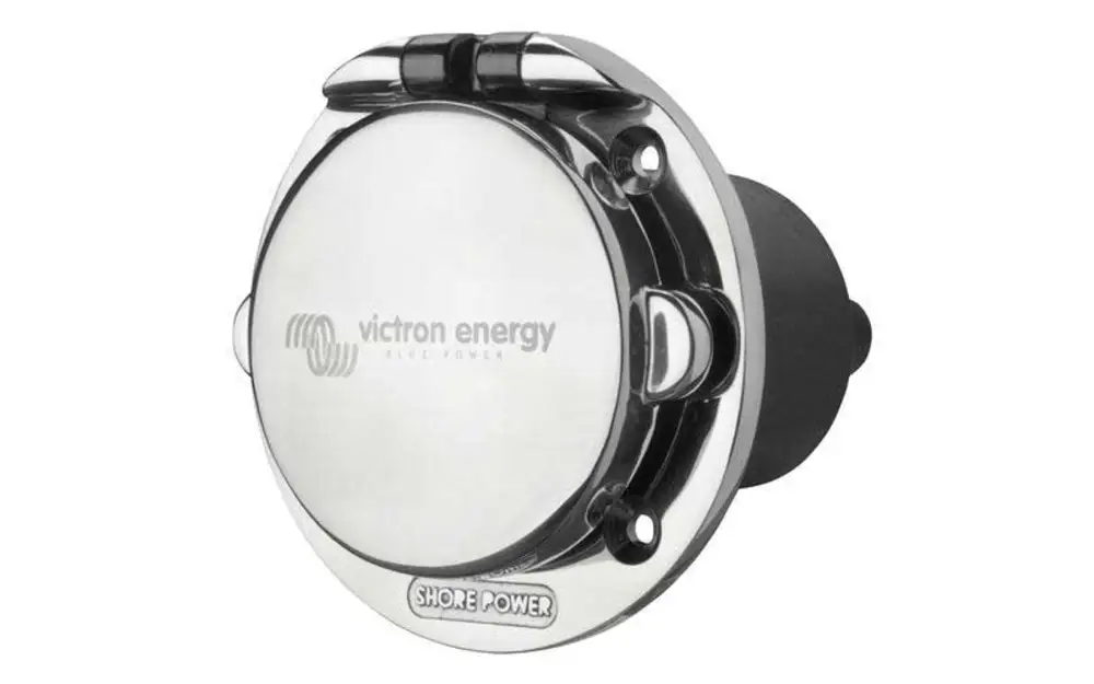 slider 0 Prise de raccordement pour courant de quai CE en acier inoxydable 16A / 250V