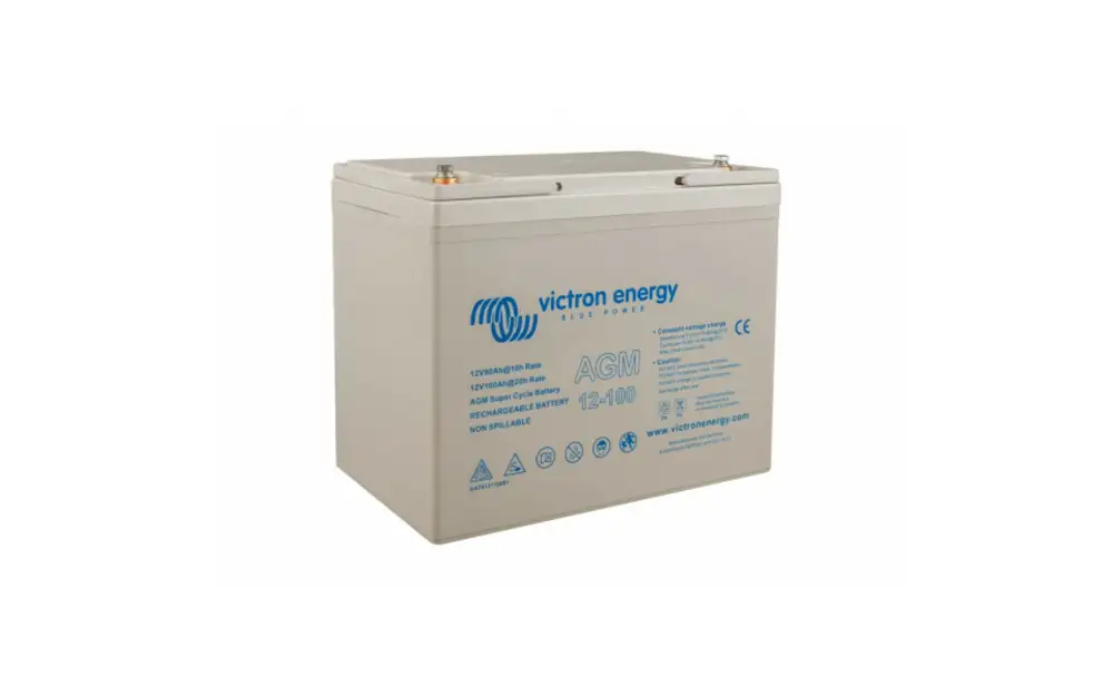 slider 0 Batterie AGM Super Cycle avec filetage 12V/100Ah (M6)