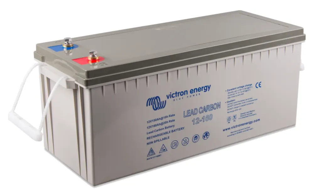 slider 0 Batterie au plomb-carbone 12V/160Ah (M8)