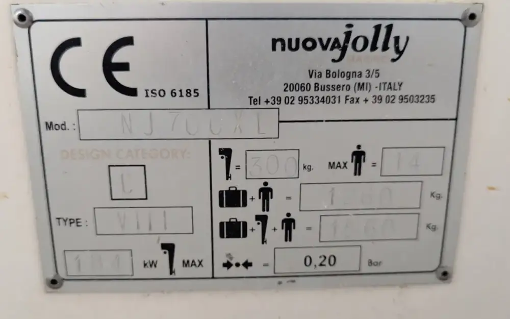 slider 8 Nuova Jolly NJ 700 XL