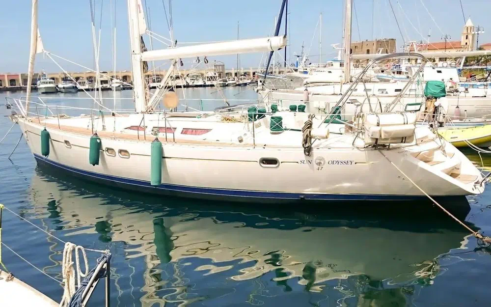 Jeanneau Sun Odyssey 47 Occasion De 1994 En Vente Napoli Jeanneau Sun Odyssey 47 Occasion De 1994 En Vente Napoli