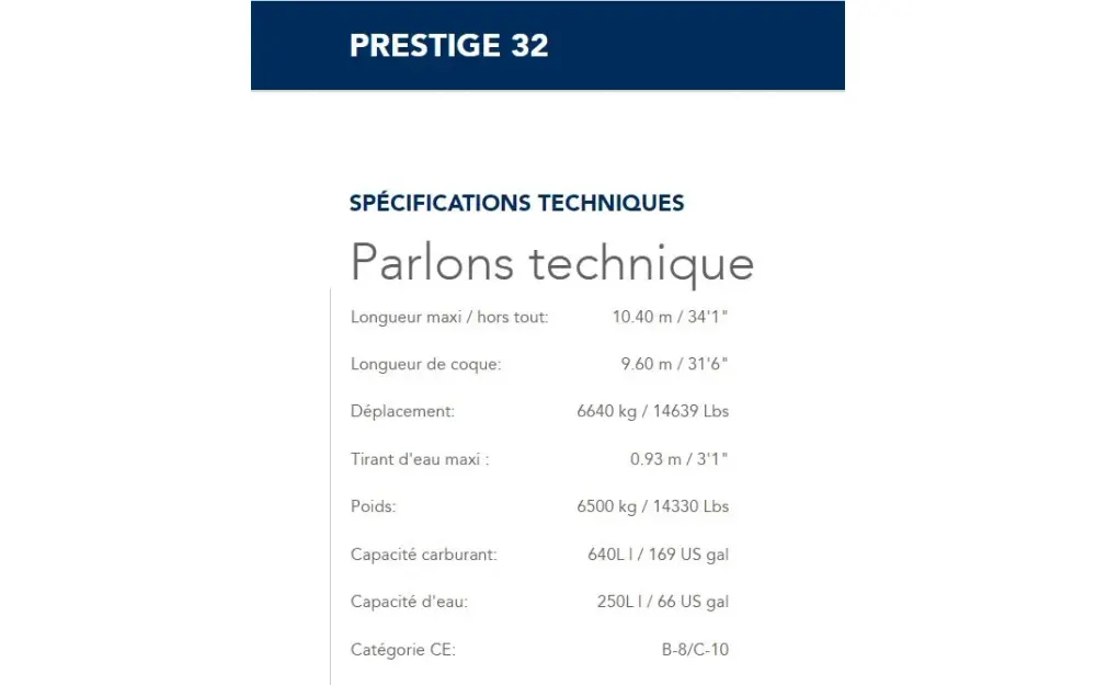 slider 18 Jeanneau Prestige 32 Fly