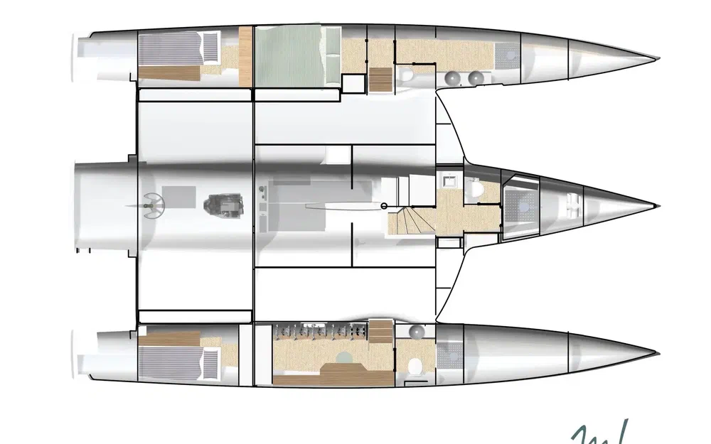 slider 11 Neel Trimarans NEEL 48