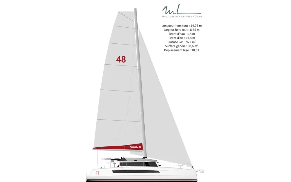 slider 13 Neel Trimarans NEEL 48