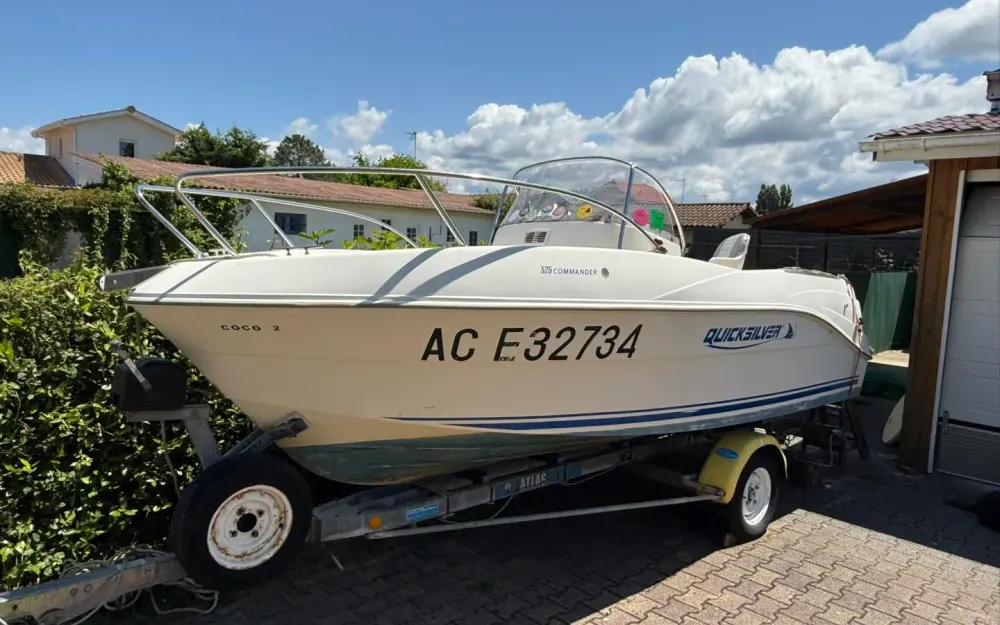 slider 10 Quicksilver  525 Commander