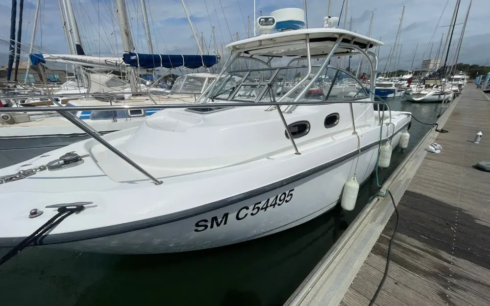 slider 12 Boston Whaler  305 Conquest