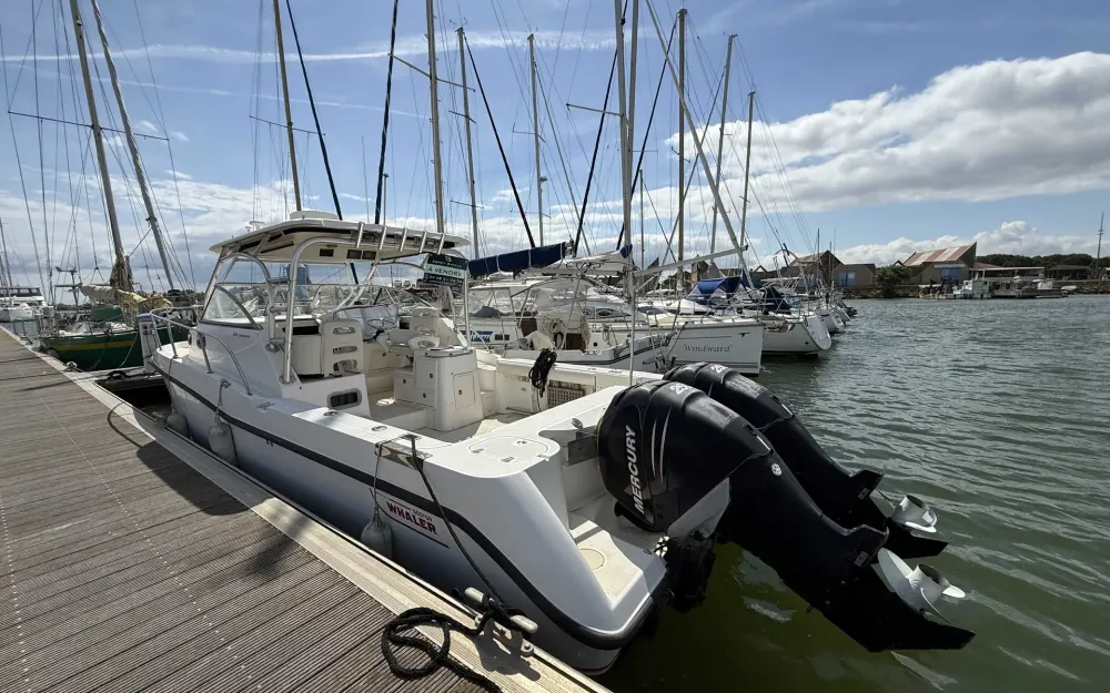 slider 13 Boston Whaler  305 Conquest