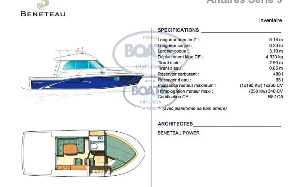 slider 7 Beneteau Antares Serie 9