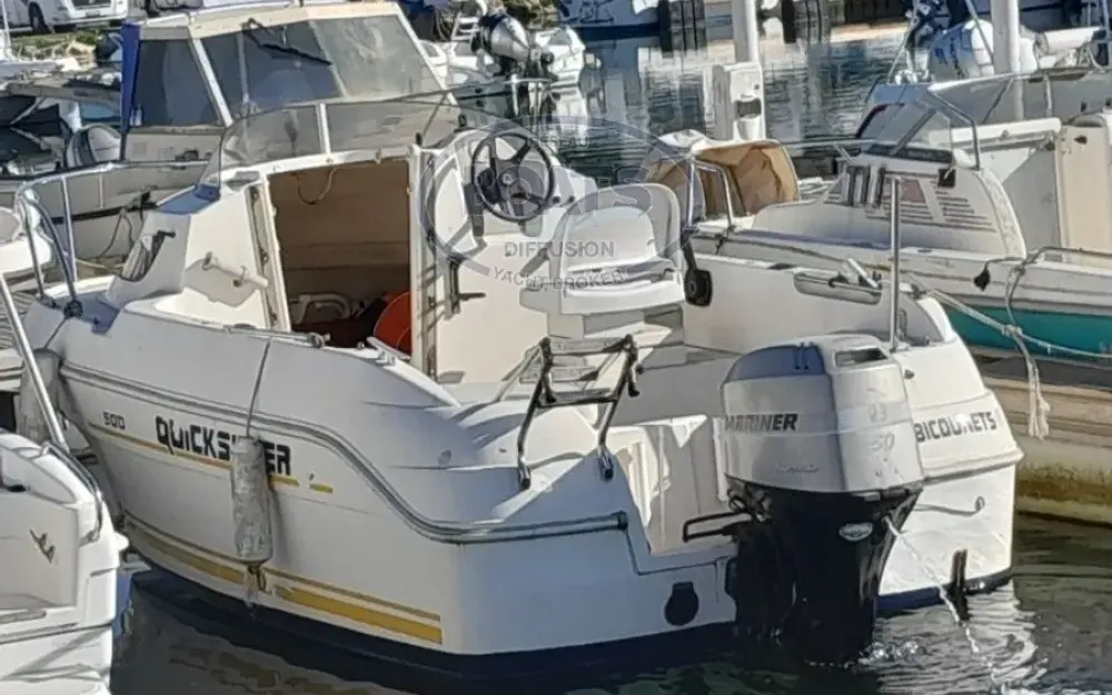 slider 9 Quicksilver  500 Cabine