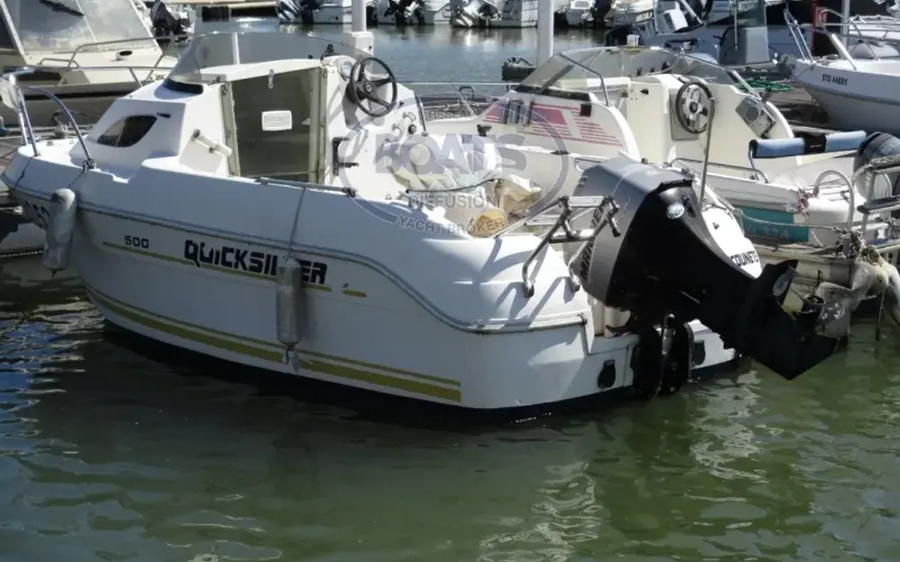 slider 7 Quicksilver  500 Cabine