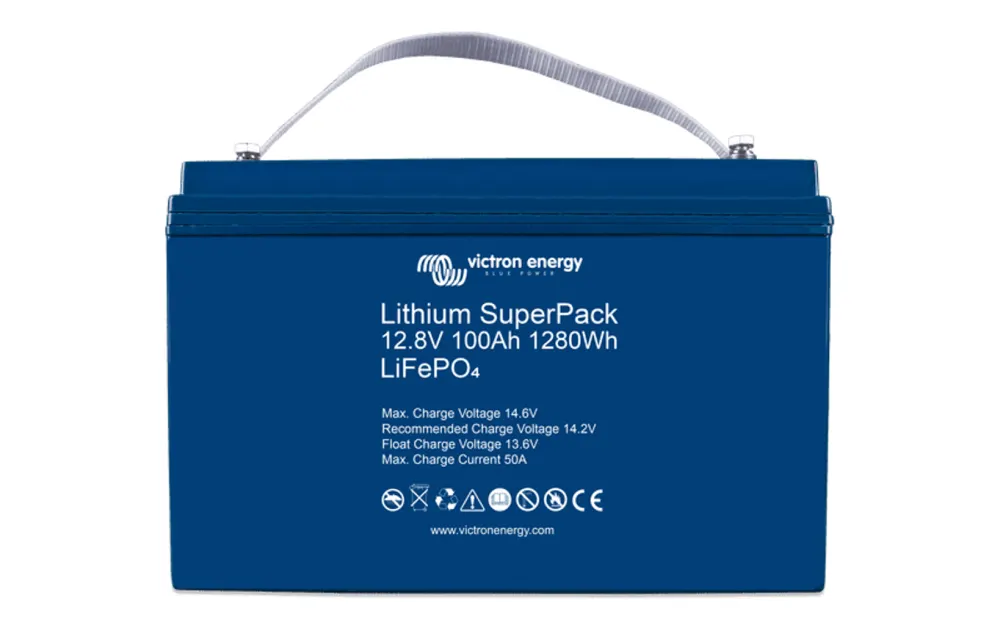slider 0 Lithium SuperPack 12,8V/100Ah - Haute intensité (M8)
