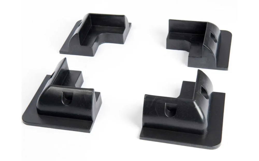 slider 0 Équerres d'angle noires pour panneau solaire (jeu de 4)