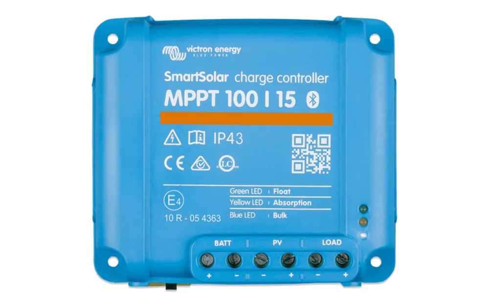 slider 0 SmartSolar MPPT 100/15 (conserve les noms de modèle car ce sont des références spécifiques à ne pas traduire)