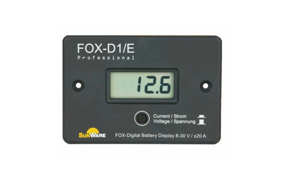 slider 0 Affichage numérique FOX-D1/E